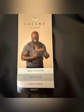 LALABU Dad Shirt Short Sleeve in Charcoal Gray